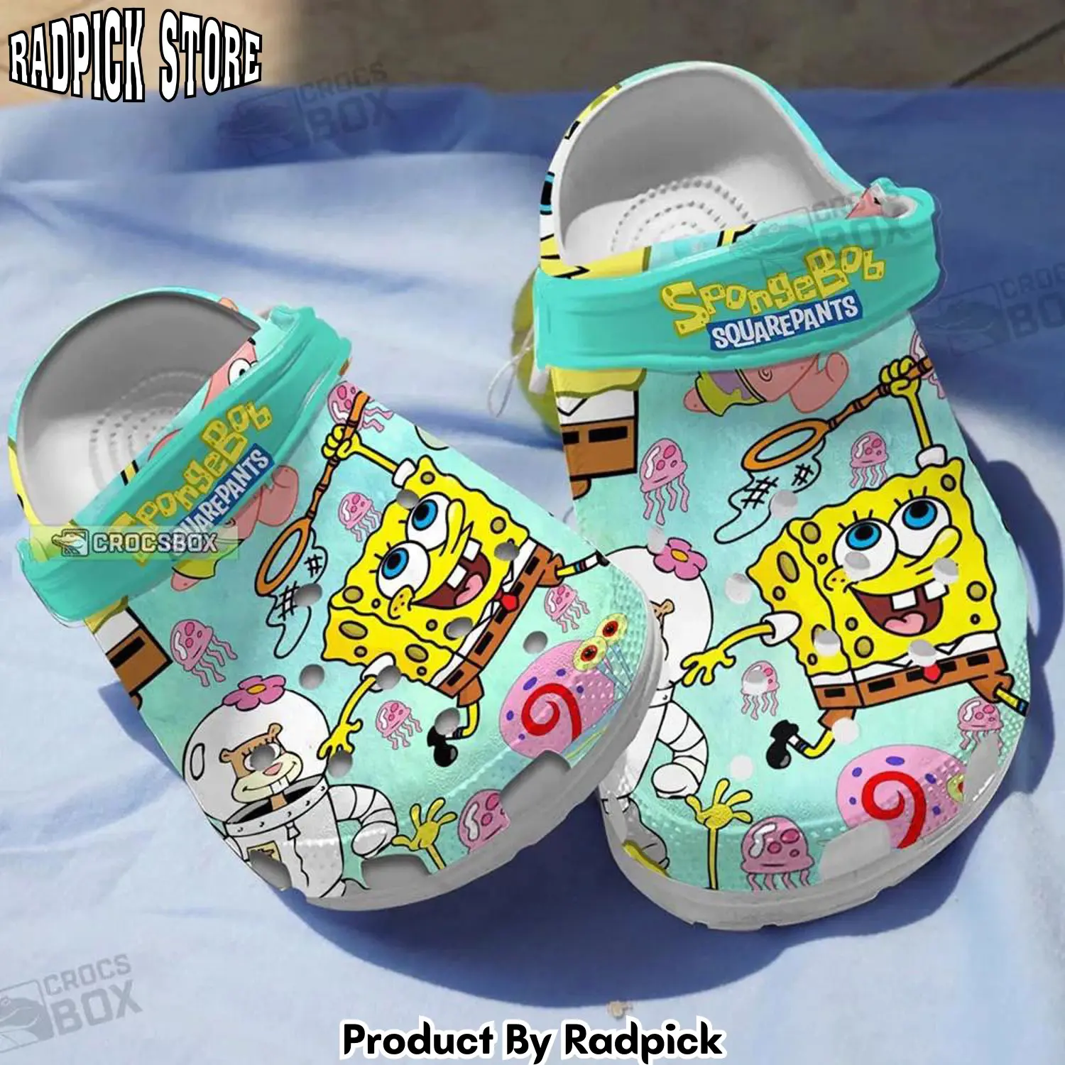 Radpick spongebob sandy cheeks crocss shoes rp6521335